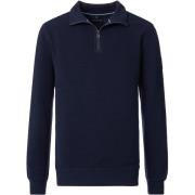 Sweater Casa Moda Half Zip Sweat Navy