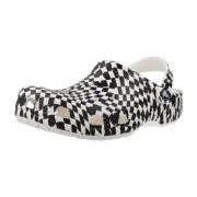 Teenslippers Crocs CLASSIC WARPED CHECKER CLOG