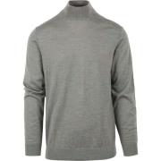 Sweater Profuomo Turtleneck Trui Merino Groen