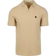 T-shirt No Excess Poloshirt Riva Solid Beige