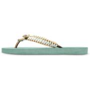 Teenslippers Uzurii Jade Macrame Switch
