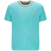 T-shirt Sergio Tacchini Slice Velour T-Shirt Pool Blue