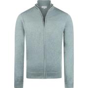 Sweater Mcgregor Vest Merino Blend Sage Groen