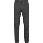 Broek Pierre Cardin Pantalon Broek Ruit Grijs