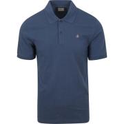 T-shirt Scotch &amp; Soda Core Piqué Polo Donkerblauw