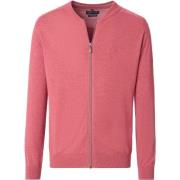 Sweater Casa Moda Vest Zip Fresh Brick