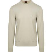 Sweater BOSS Pullover Kanovano Greige