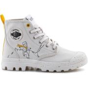 Hoge Sneakers Palladium Pampa-Petit Prince 74449-180-M Cream White