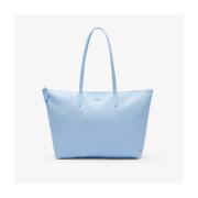 Tas Lacoste LARGE COATED CANVAS TOTE