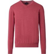 Sweater Casa Moda Pullover V-Hals Fresh Brick
