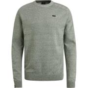 Sweater Vanguard Trui Linnen Blend Melange Groen