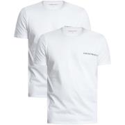 T-shirt Emporio Armani Lounge 2 Pack Stretch Cotton T-Shirt White/Whit...