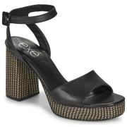 Sandalen Exé Shoes 691-ANCONA-LEATHER-BLACK