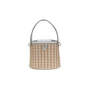 Handtas Guess ATALIA CROSSBODY BUC NATURAL/WHITE Marron