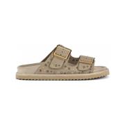 Sandalen Colors of California Two buckle sandal with studs
