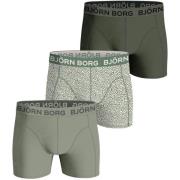 Boxers Björn Borg Boxers Cotton Stretch 3-Pack Groen