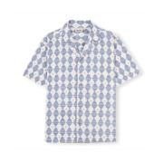 Overhemd Lange Mouw Imago Habor Shirt - Blue