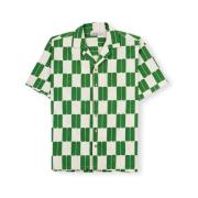 Overhemd Lange Mouw Imago Green Tile Shirt - Green