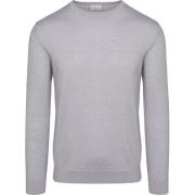 Sweater Profuomo Pullover Merinowol Grijs