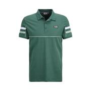 Polo Shirt Korte Mouw Fila fam0389_zwota_polo_verde