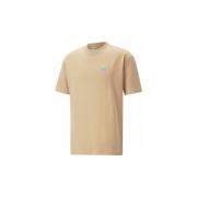 T-shirt Korte Mouw Puma 539181_downtown_graphic_tee_beige