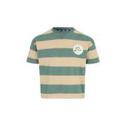 T-shirt Korte Mouw Fila fak0179_t-shirt_kids_verdebeige