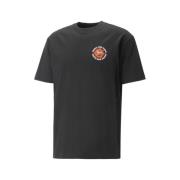 T-shirt Korte Mouw Puma 539181_downtown_graphic_tee_nero