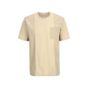 T-shirt Korte Mouw Fila fam0370_teupitz_tee_beige