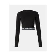 T-shirt Karl Lagerfeld A1W17042 LS MILANO TOP