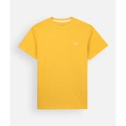 T-shirt Korte Mouw Oxbow Effen T-shirt met borstborduursel 4flo TEBAZ