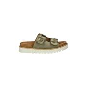 Slippers Mustang 1461711 777-KAKI Vert
