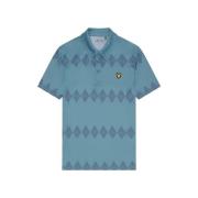 Polo Shirt Korte Mouw Lyle &amp; Scott Polo à losanges