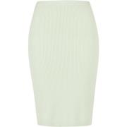 Rok Urban Classics Jupe mi-longue en tricot côtelé femme GT