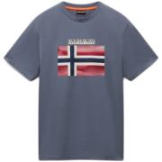 T-shirt Korte Mouw Napapijri T-shirt Lari
