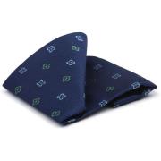 Schoenaccessoires Suitable Zijde Pochet Bloem Navy