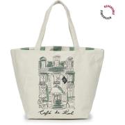 Boodschappentas Karl Lagerfeld K/JP STRIPED REV. CANVAS SHOP