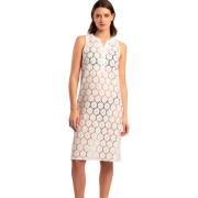 Jurk Admas Mouwloze transparante strandjurk Beach Flowers