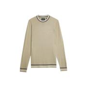 Trui Lyle &amp; Scott Pull col rond brodées