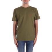 T-shirt Korte Mouw Woolrich CFWOTE0144MRUT2926