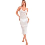 Jurk Admas Lange gehaakte strandjurk Slim