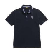 Polo Shirt Korte Mouw Blauer -