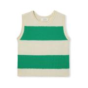 Blouse Compania Fantastica COMPAÑIA FANTÁSTICA Top 10351 - White/Green