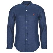 Overhemd Lange Mouw Polo Ralph Lauren CHEMISE AJUSTEE SLIM FIT EN LIN ...