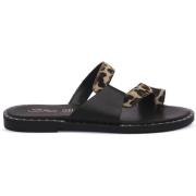 Sandalen S.piero PONY LEOPARD