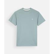 T-shirt Korte Mouw Oxbow Effen T-shirt met borstborduursel 4flo TEBAZ