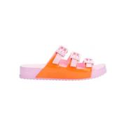 Sandalen Melissa Cozy Stripes - Pink/Orange