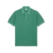 T-shirt Lacoste Classic Fit L1212 Wash Effect Polo - Pine Green