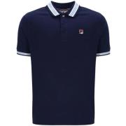 T-shirt Fila Faraz Tipped Polo Shirt Navy/White/Vista Blue