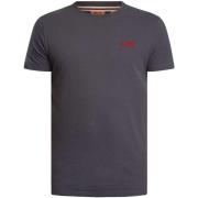 T-shirt Korte Mouw Superdry Essentieel EMB-T-shirt met logo
