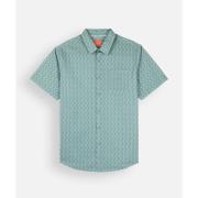 Overhemd Lange Mouw Oxbow Microprint shirt met korte mouwen MINIATURE
